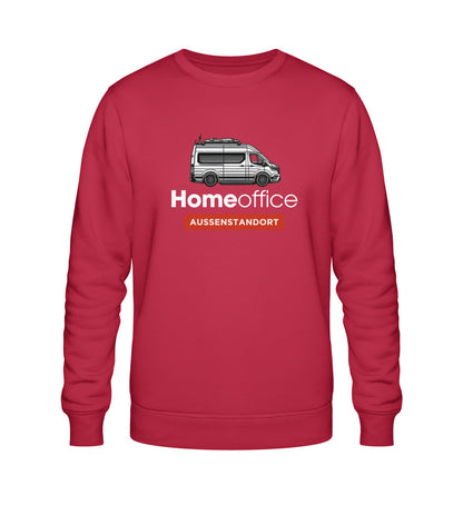 Vanlife Homeoffice - Herren Organic Sweatshirt - LazyDonkeyDesign 