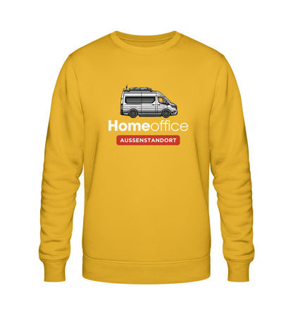 Vanlife Homeoffice - Herren Organic Sweatshirt - LazyDonkeyDesign 
