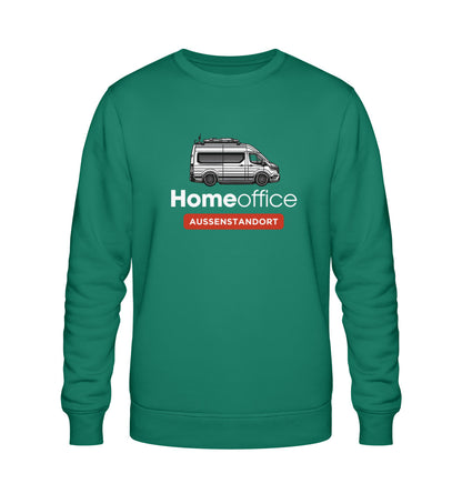 Vanlife Homeoffice - Herren Organic Sweatshirt - LazyDonkeyDesign 