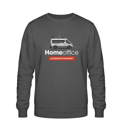 Vanlife Homeoffice - Herren Organic Sweatshirt - LazyDonkeyDesign 