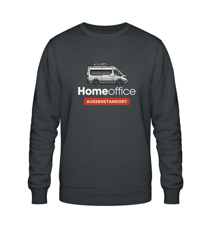 Vanlife Homeoffice - Herren Organic Sweatshirt - LazyDonkeyDesign 