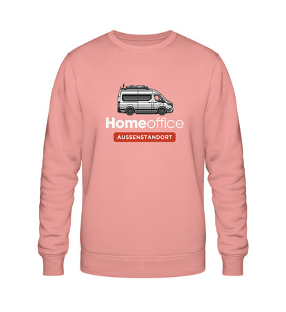 Vanlife Homeoffice - Herren Organic Sweatshirt - LazyDonkeyDesign 
