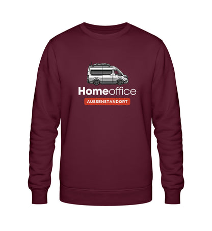 Vanlife Homeoffice - Herren Organic Sweatshirt - LazyDonkeyDesign 