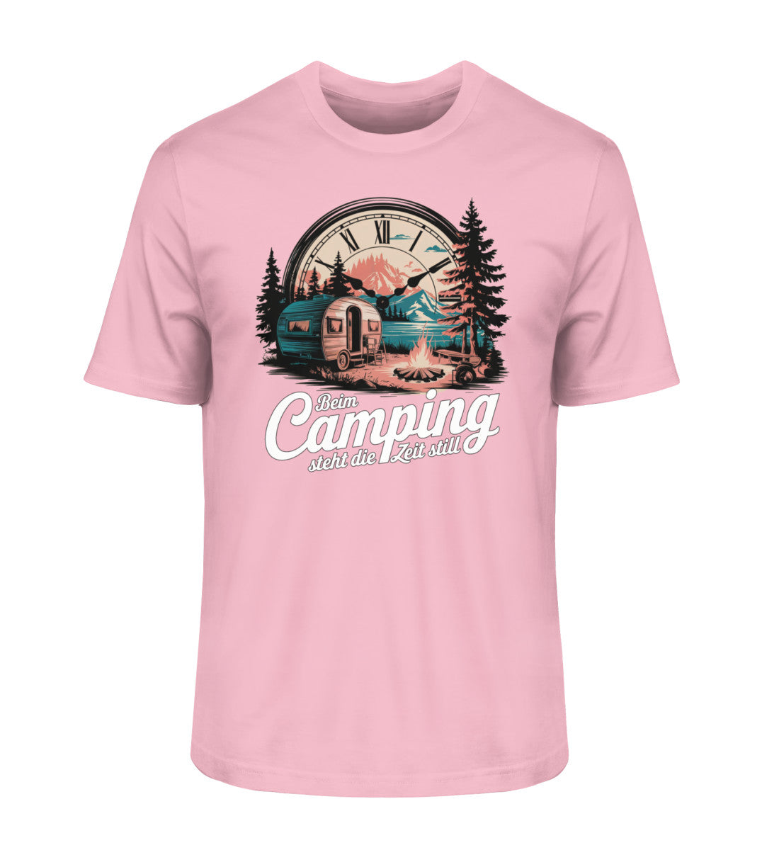 Zeit steht still - Herren Organic Shirt - LazyDonkeyDesign 