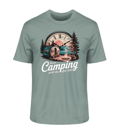 Zeit steht still - Herren Organic Shirt - LazyDonkeyDesign 