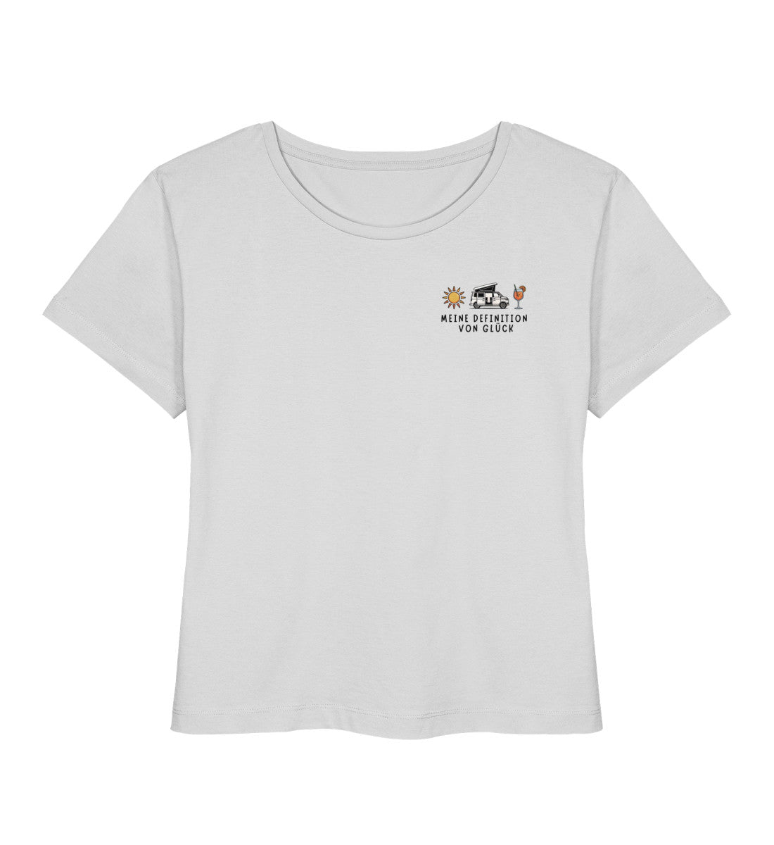 Definition von Glück - Damen Organic T-Shirt - Bulli - LazyDonkeyDesign 