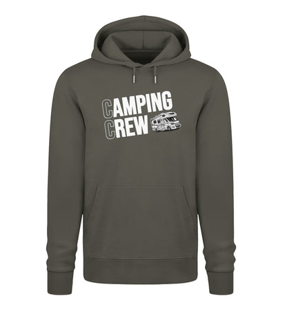 Wohnmobil Camping Crew - Herren Organic Hoodie - LazyDonkeyDesign 