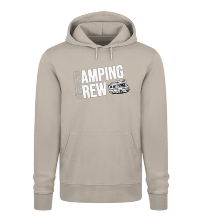 Wohnmobil Camping Crew - Herren Organic Hoodie - LazyDonkeyDesign 
