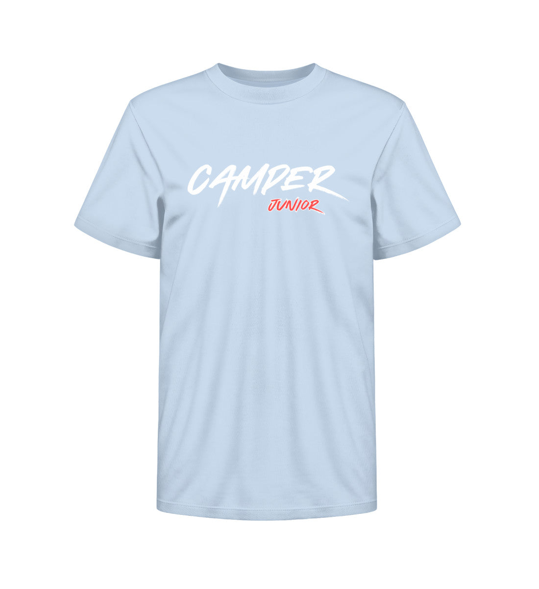 Camper Junior - Kinder Organic Shirt - LazyDonkeyDesign 
