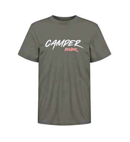 Camper Junior - Kinder Organic Shirt - LazyDonkeyDesign 