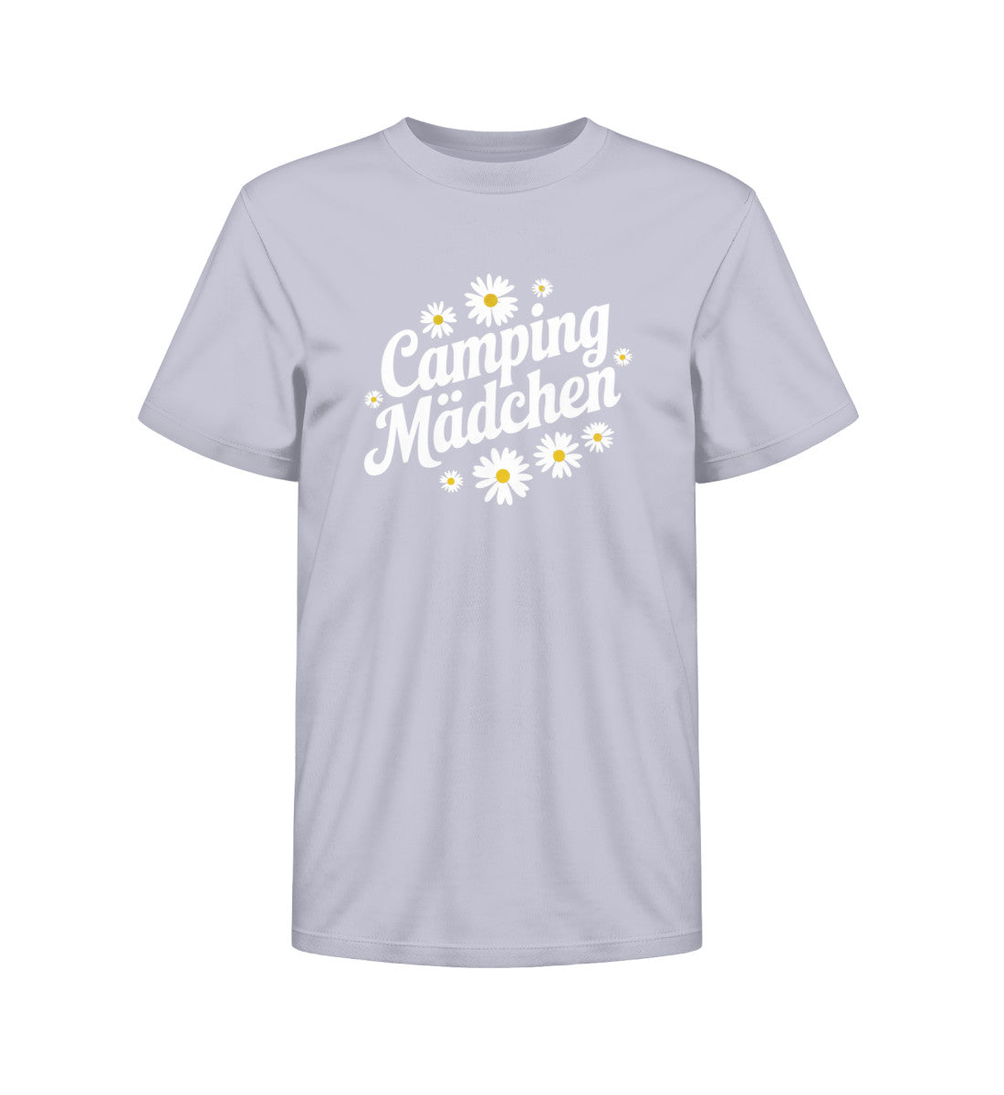 Camping Mädchen - Kinder Organic Shirt - LazyDonkeyDesign 