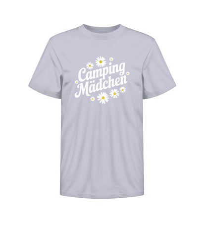 Camping Mädchen - Kinder Organic Shirt - LazyDonkeyDesign 