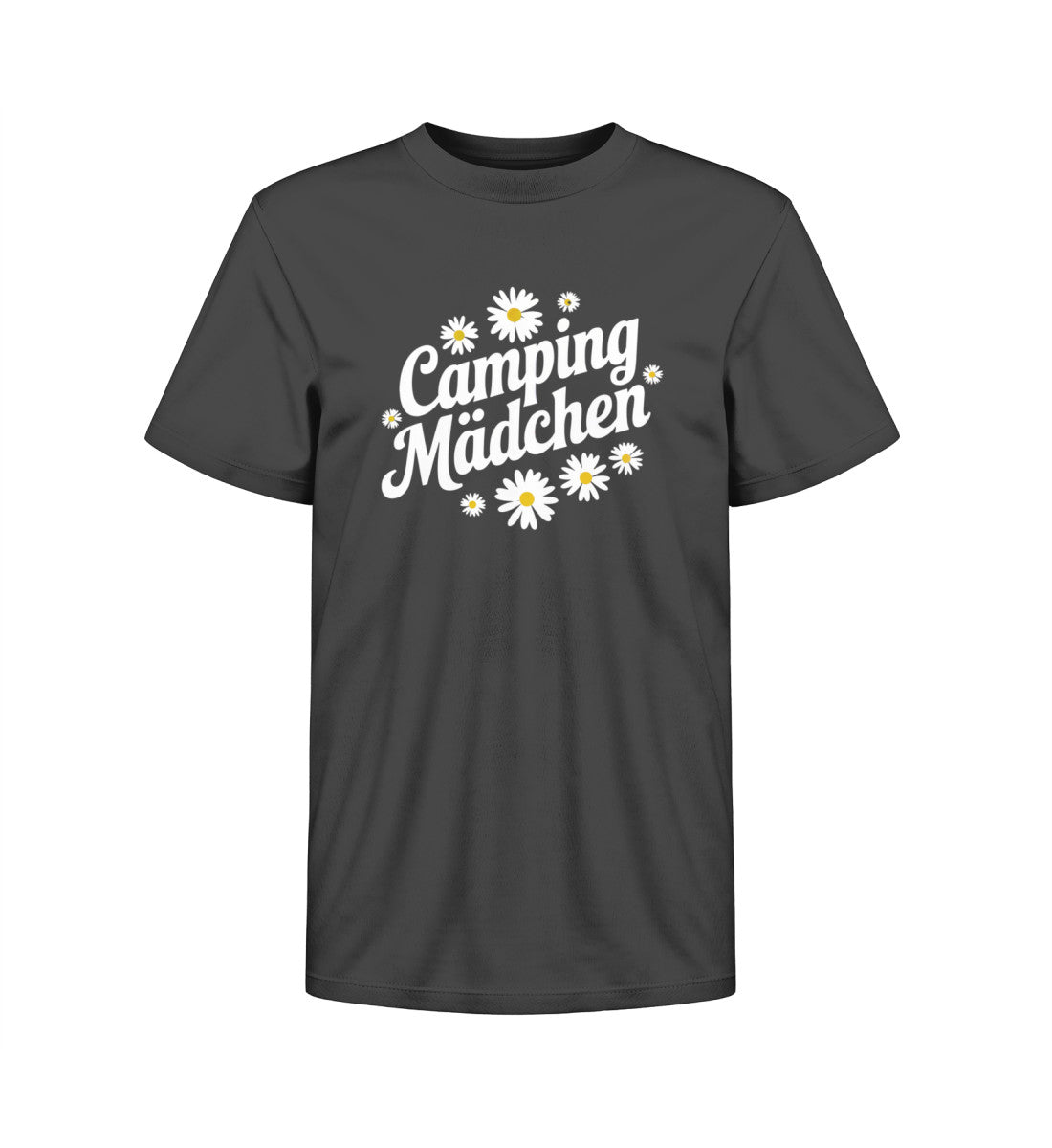 Camping Mädchen - Kinder Organic Shirt - LazyDonkeyDesign 