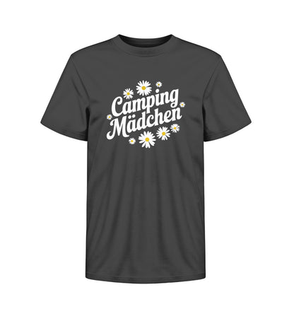 Camping Mädchen - Kinder Organic Shirt - LazyDonkeyDesign 