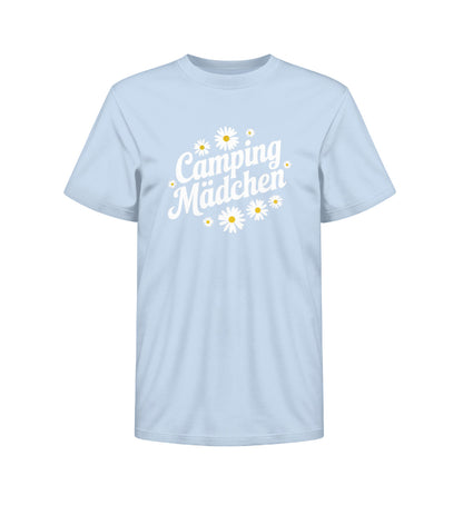 Camping Mädchen - Kinder Organic Shirt - LazyDonkeyDesign 