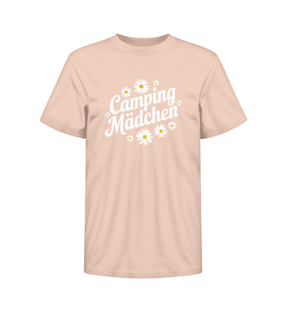 Camping Mädchen - Kinder Organic Shirt - LazyDonkeyDesign 