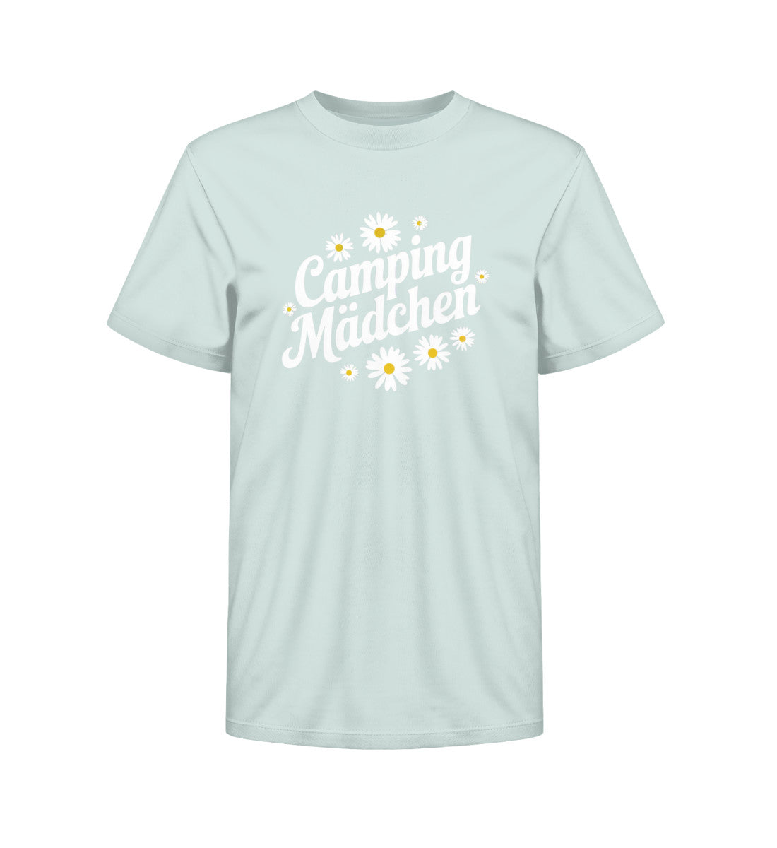 Camping Mädchen - Kinder Organic Shirt - LazyDonkeyDesign 