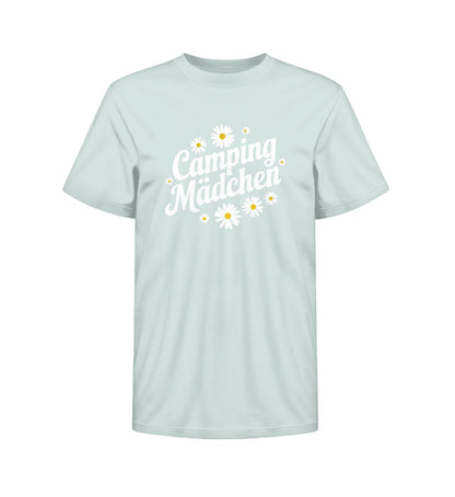 Camping Mädchen - Kinder Organic Shirt - LazyDonkeyDesign 